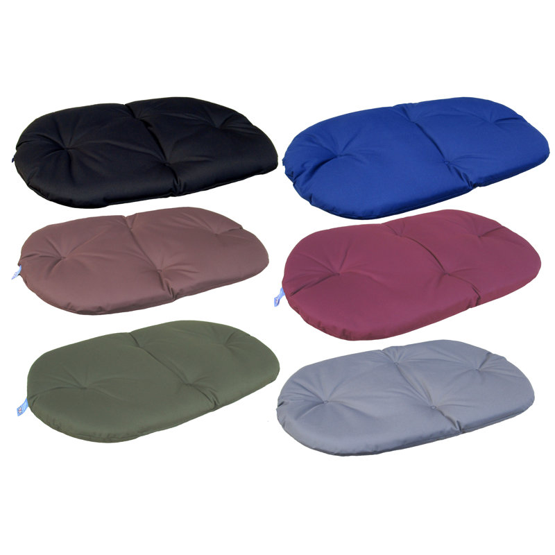 Polyester Pet Bed, Black, Medium (95cm W x 62cm D x 6cm H)