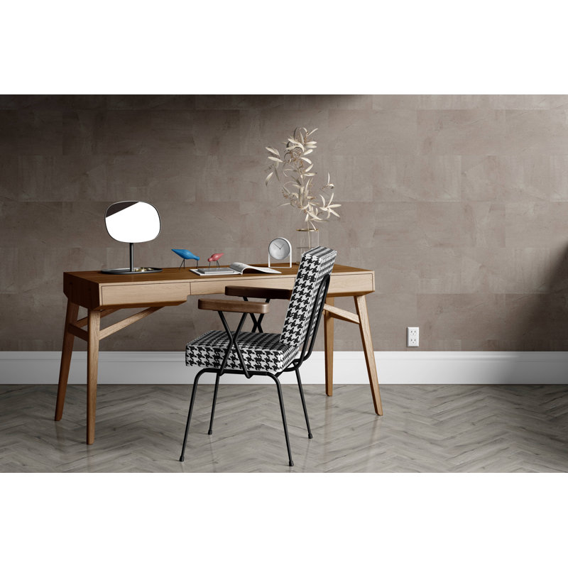 Panneau mural 12 po x 24 po, Beige pierre classique