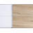 White High Gloss Finish End Table