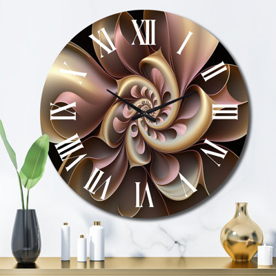 Horloge murale abstraite