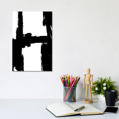 Structured II by Alex Wise - Wrapped Canvas Painting