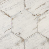 Retro Hex 14" x 16" Porcelain Wood Look Wall & Floor Tile