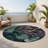 Whispering Willows Indoor And Outdoor Area Rug-692943936