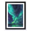 The Northern Lights in Abisko Sweden - Picture Frame Painting Print-56855569-56855568