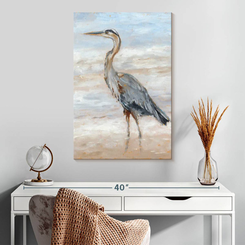 Brampt Beach Heron II, 30" H x 20" W