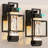 Outdoor Wall Lights 15" Motion Sensor Wall Sconce Waterproof Porch Lighting