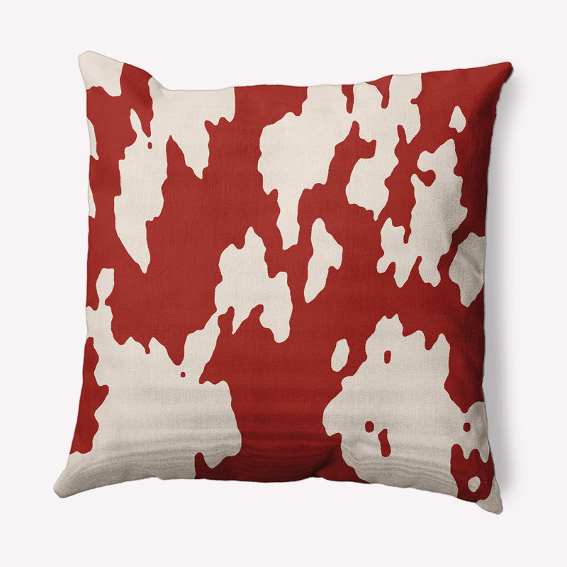 Coussin décoratif intérieur / extérieur Animal, 20 po x 20 po, Érable rouge