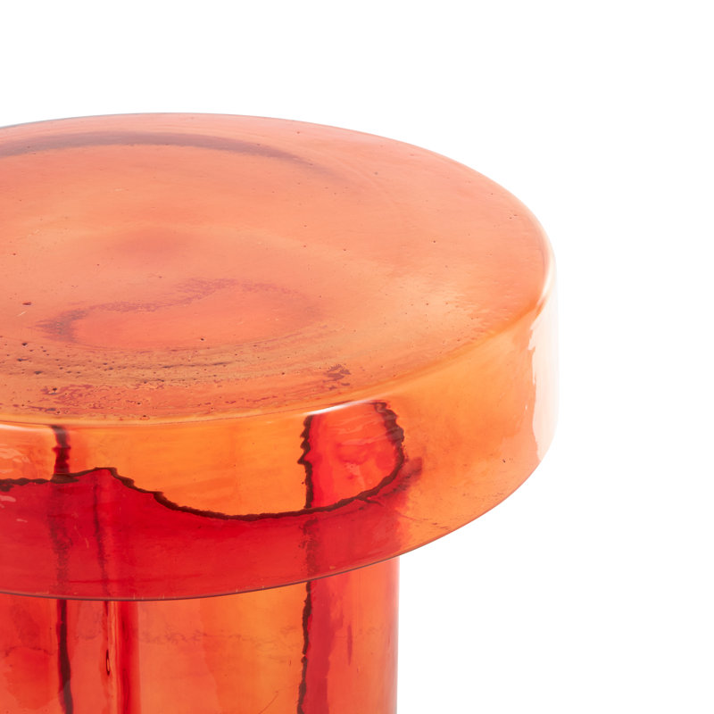 Table d'appoint Cole and Grey, Rouge