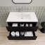 Meuble-lavabo flottant simple 36 po Alcester Ivy Bronx-1180103600