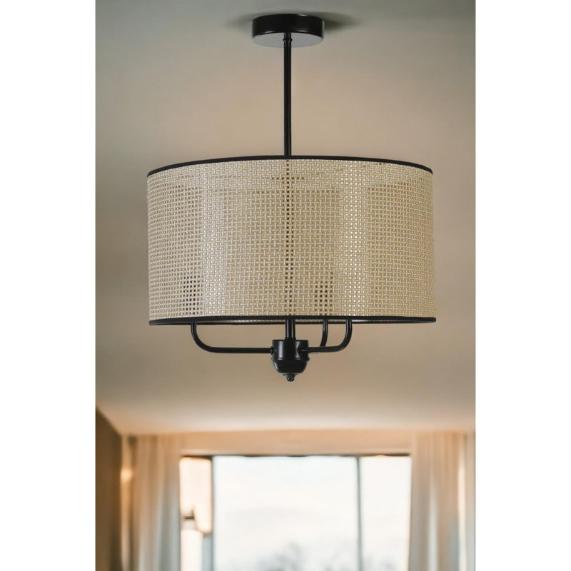 Chandle Chandelier, Gold/Black