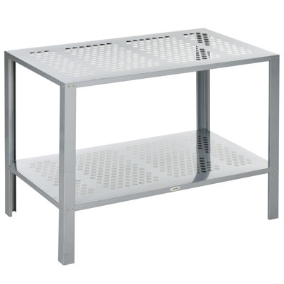 Ithaman Metal Weather Resistant Plant Stand