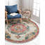 Tapis oriental en polypropylène tissé à la machine en beige / rouge / bleu Pennylane-26422675