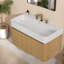Floating Vanity Cabinet and Sink, 36 Inch Plywood, Modern Bathroom Storage-1420417303