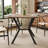 42.5-58.2 Inch Nordic Light Oak Extendable( with Rotating Extension Leaves) Round Dining Table With Storage Shelf For 4-6 People-1252142061