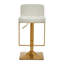 Ainoriitta Swivel Upholstered Adjustable Height Counter Stool with Metal Frame-87208052-87208054