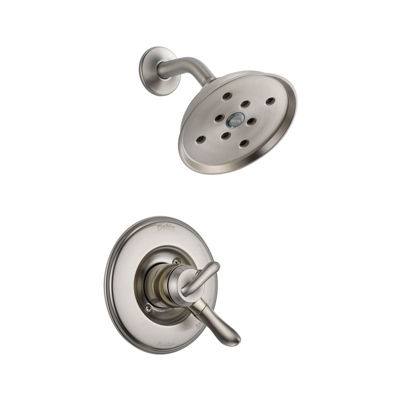 Linden Pressure-Balanced Shower Faucet with H2okinetic Technology, Brilliance Stainless