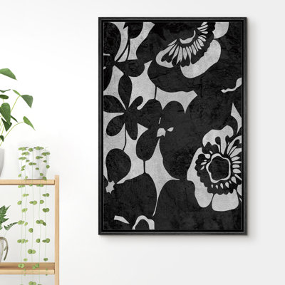 " Abstract Flower & Leaf Closeup "