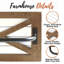 Porte-serviettes mural Farmhouse Shiplap
