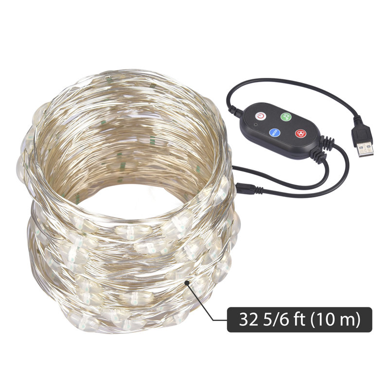 Murri Indoor 1 - Bulb 393.7'' LED Fairy String Light