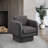 Alessandra Chenille Fabric Swivel Accent Chair-88357517