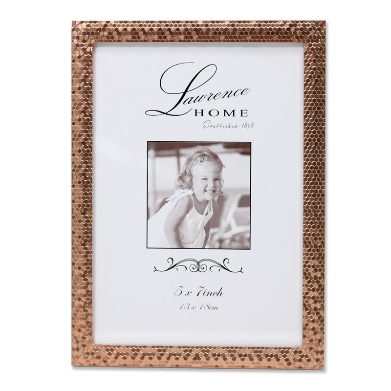 Cadre photo Ried Shimmer, 5 po x 7 po, Argent