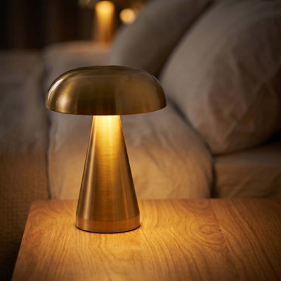 Night Light Metal -shaped Desk Lamp