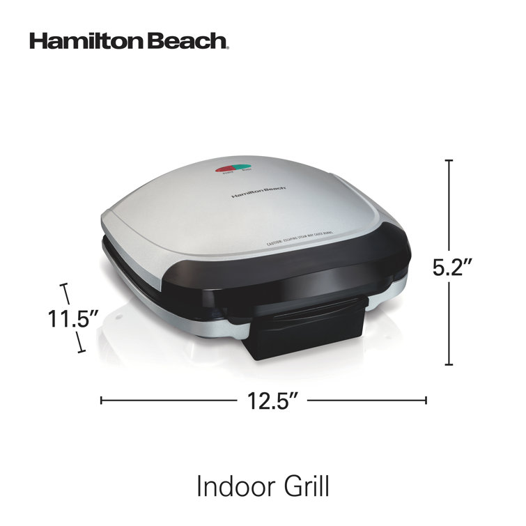 Hamilton Beach® Panini Press and Indoor Grill