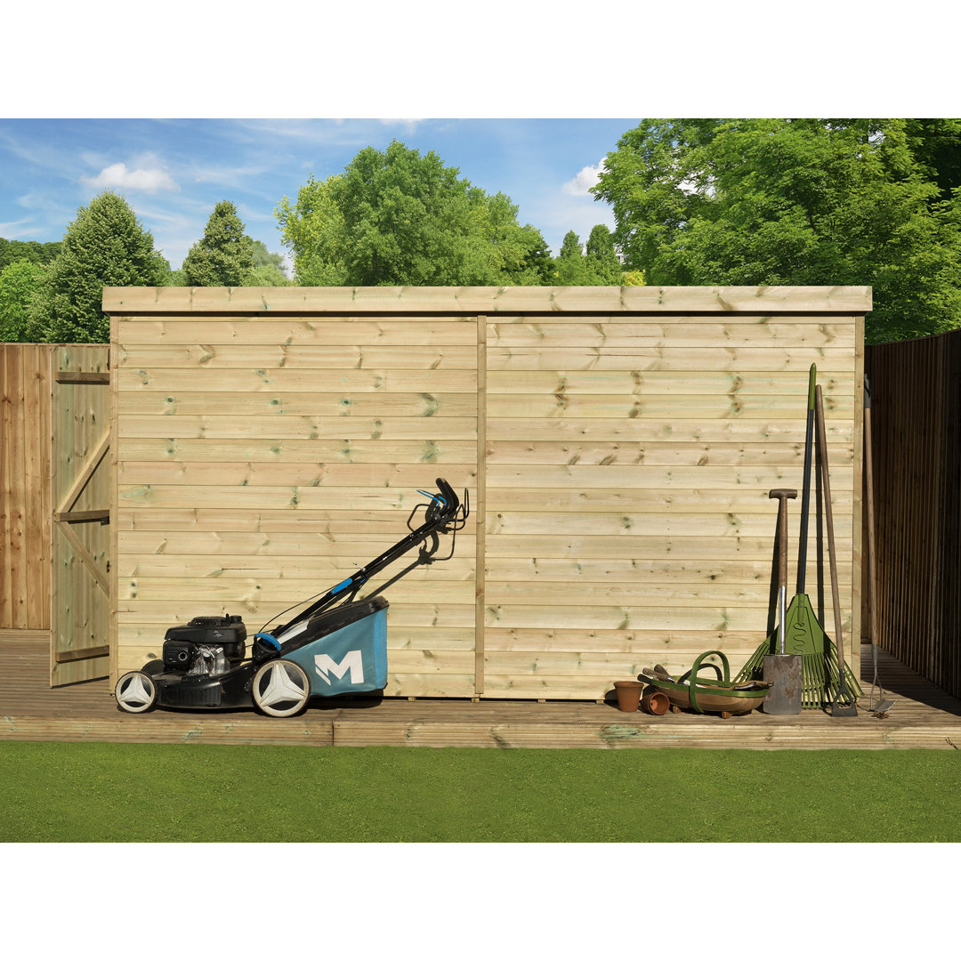 Shiplap Pent Wooden Shed