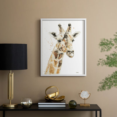 Savannah IV Framed Print - Solid Wood