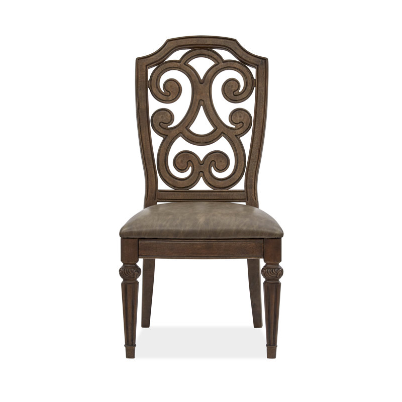 18.75'' H Upholstered Pine Side Chair