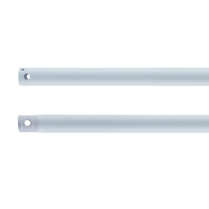 Tige verticale 12 po - blanc mat, Blanc mat