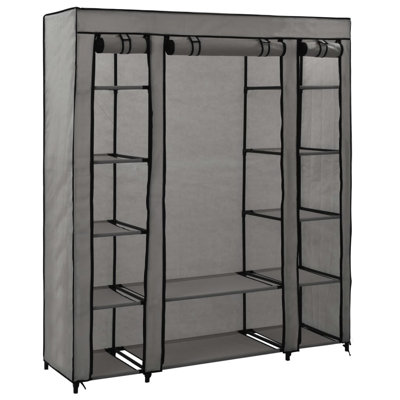 3 Door Metal Wardrobe