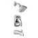 Zarina Pressure Balance Tub and Shower Faucet with Lever Handle and Posi-Temp