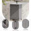 Meuble-lavabo moderne de 20 po avec lavabo en céramique, rangement spacieux, porte à fermeture en douceur