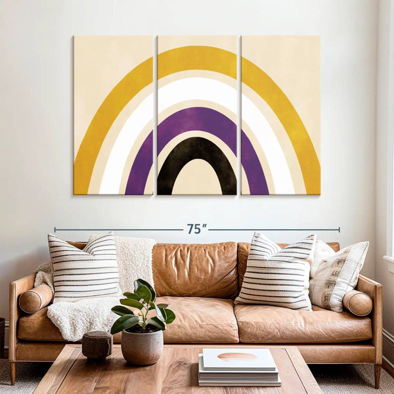 Khyia Non-Binary Colors Rainbow, 42" H x 65" W