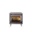 Cuisinière à induction 36 pouces avec 6 éléments à induction ILVE Nostalgie II Series (porte en verre)-1304245339