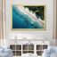 Plage relaxante vue aérienne I - plage, art mural-1419538526-1419538529