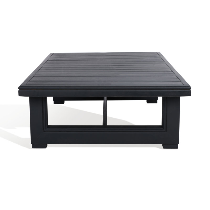 Melrose Slatted Metal Coffee Table