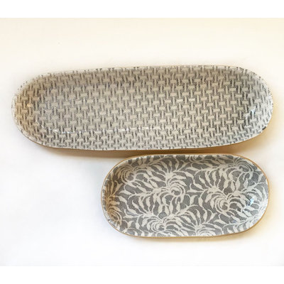 Charcoal Stoneware Platter