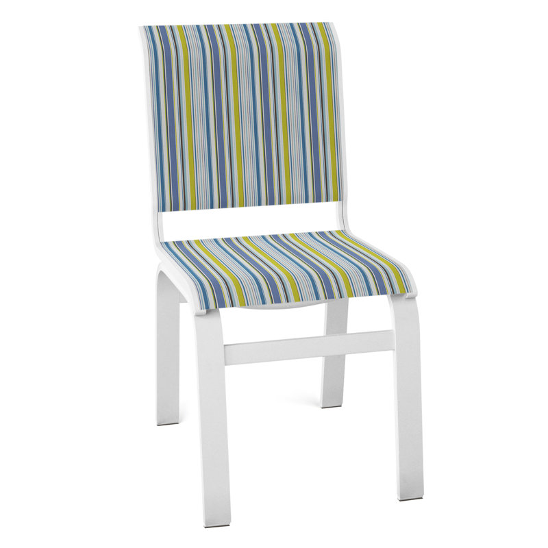 Chaise d'appoint de salle à manger Hiraku, Blanc texturé, Cali