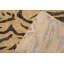 Distressed Homage Hand Knotted Wool Animal Print Area Rug in Black, Beige, Brown, Orange, Gray, Blue-1192621291