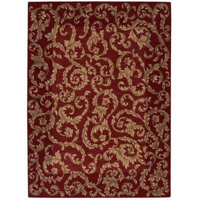 Karin Wool Floral Indoor Rug
