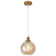 Joulane 1 - Light 8" Wide Modern Rustic Globe Single Pendant Lights With Glass Shade, Farmhouse Kitchen Lighting with E26 Socket
