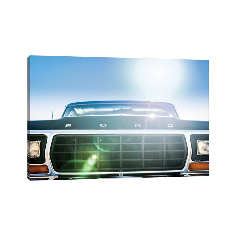 Old Ford Track by Nik Rave - Wrapped Canvas Print, 20.32 cm H x 30.48 cm W