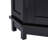 - Based Black Triangle Corner Bathroom Storage With Adjustable Shelf Flexible Option Cabinet Suitable For Multiple Rooms-609526117