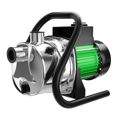 Shallow Well Pump 1 HP 1500 GPH, High-Pressure Portable Water Transfer Pump, with Reliable Booster Function for Daily Water Transfer, for Shallow Wells Gardens Farms Water Tanks and Daily Water Transfer