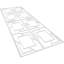 Panneau de lambris H 32 1/4 po x l 94 1/2 po x P 3/8 po
