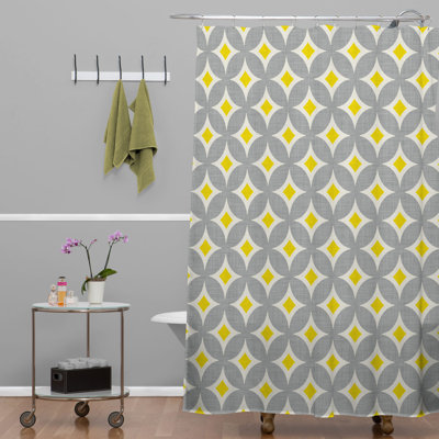 Darieus Geometric Shower Curtain