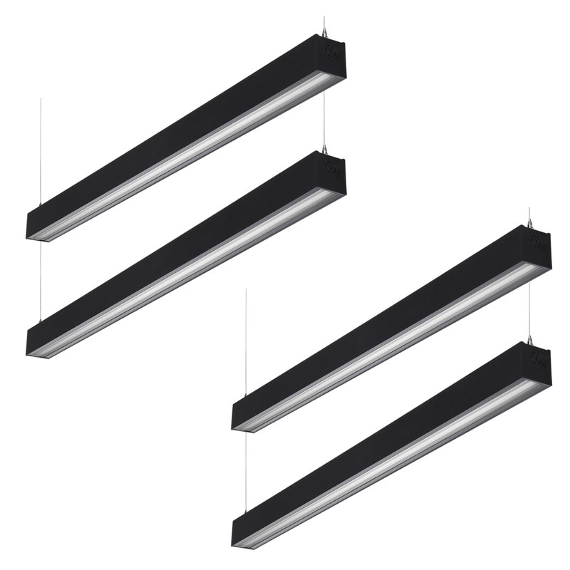 4ft 40w 3cct Dimmable Wall Washing Asymmetric Linear Light, 3000k/4000k/5000k Selectable