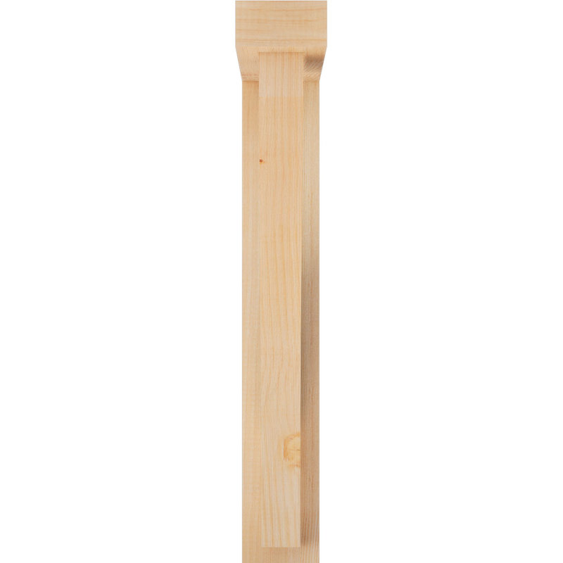 Support de bloc Thorton avec entretoise décalée, 28 x 16, Sapin Douglas de l 4 po (scié brut)